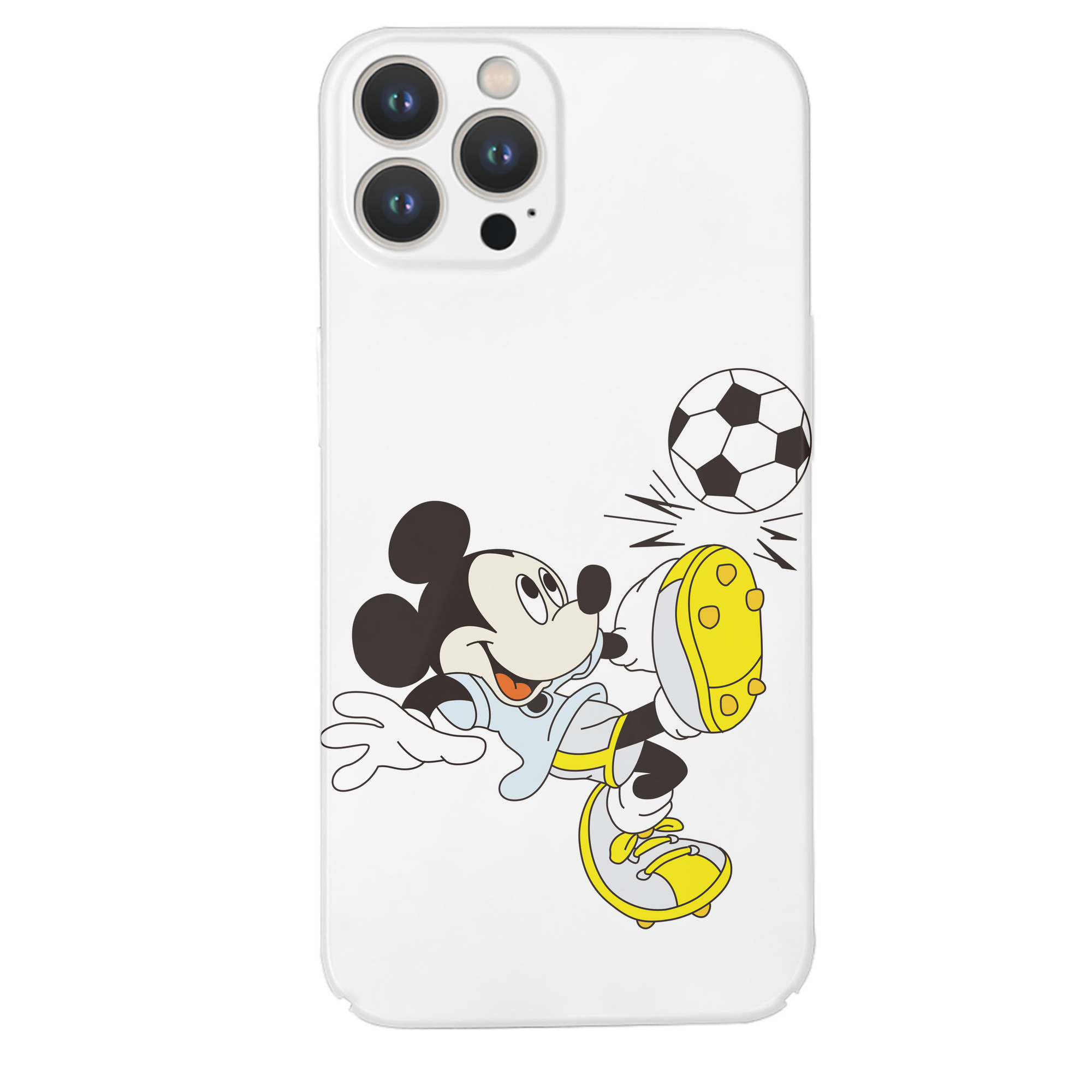 （画像用） ミッキーマウス Mickey Mouse 【iPhone 14シリーズ対応】ハードケース